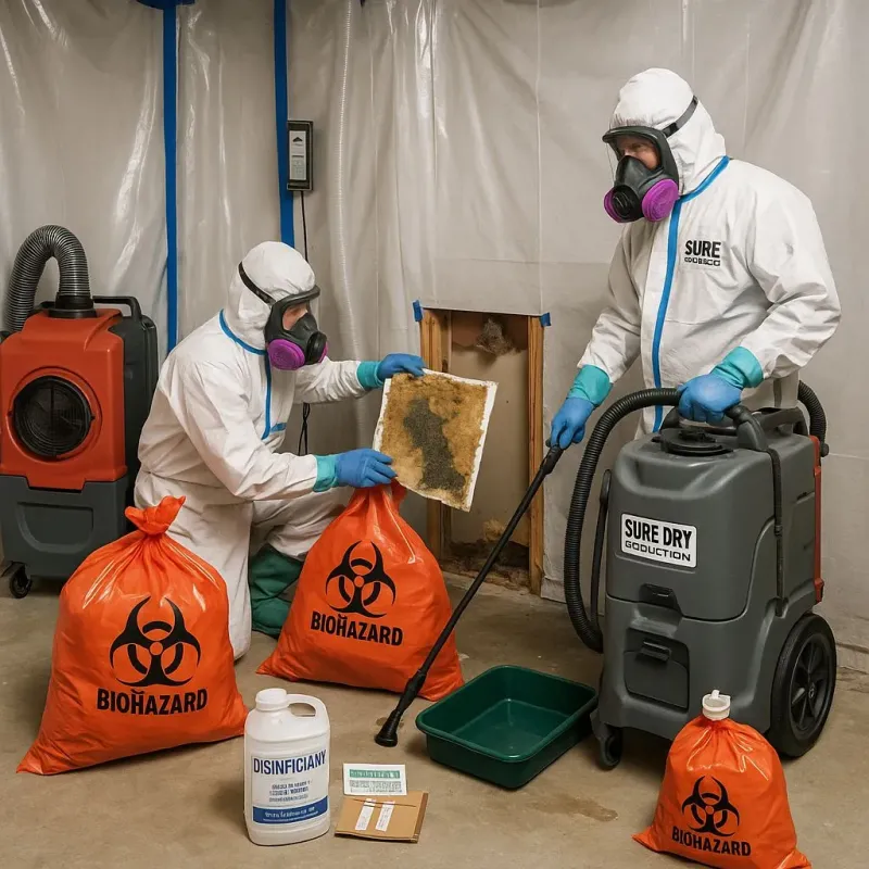 Contaminated Water Handling Protocols process in Quebradillas, PR